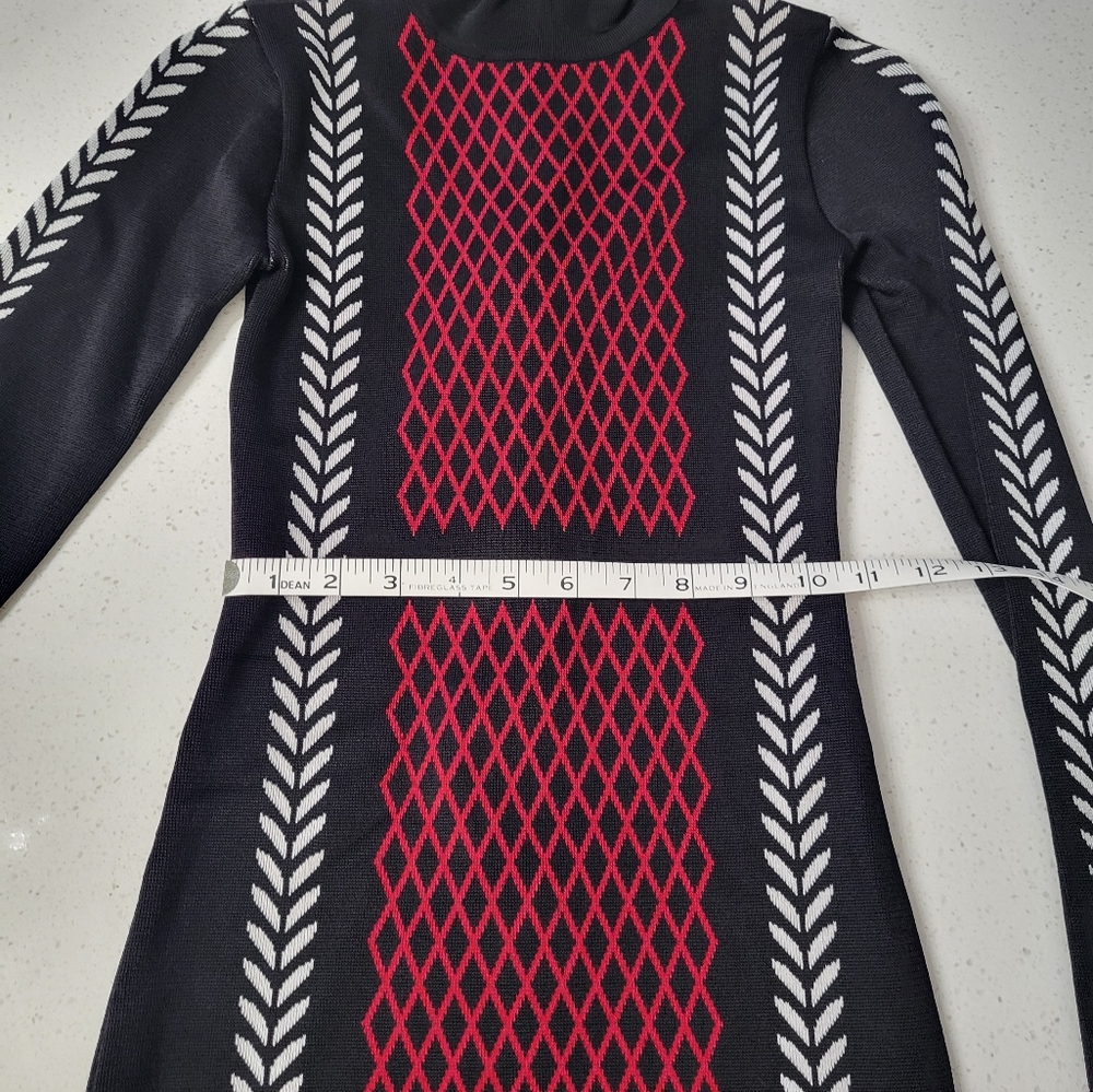 Bebe Knit Bodycon Mini Sweater Dress XS - Picture 10 of 15
